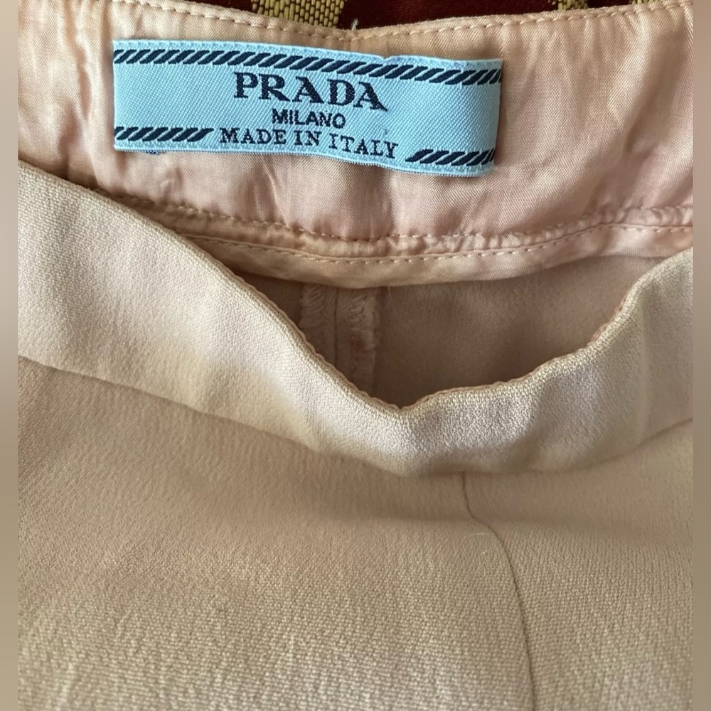 Prada Pastel Pink Boot Cut Pants 38 - Picture 8 of 16